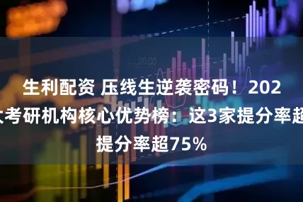 生利配资 压线生逆袭密码！2026十大考研机构核心优势榜：这3家提分率超75%